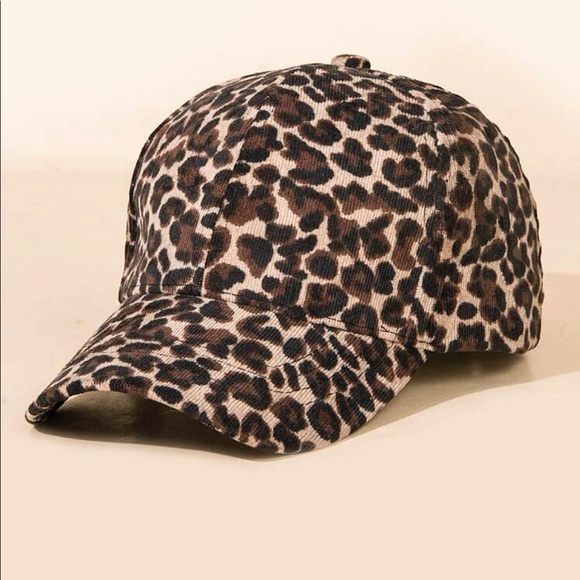 SHEIN Accessories - Leopard Print Baseball Cap - NWT